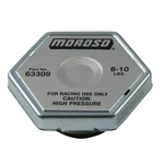 Moroso Radiator Cap 63309; Race Series, Hexagon 8-10 Psi Natural Steel New. Price: $30.71.