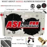 3ROW Radiator+shroud Fan For 1982-2002,94 Chevy S10 Blazer V8 1984-1990 Corvette New. Price: $349.00.