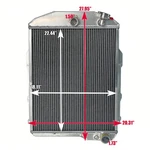 2-ROWS Aluminum Cooling Radiator For 1939 Buick Special 40 248 Cu 4.1L Ohv I8 New. Price: $449.99.