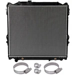 Pickoor Radiator For Toyota 4RUNNER With Universal Oil Hose Clamps Kit New. Price: $76.46.