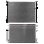 Aluminum Radiator & Condenser Cooling Kit Fits 05-09 Chrysler 300 Dodge Charger New. Price: $124.39.
