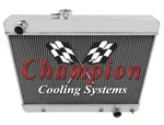 Queen Champion 2 Row All Aluminum Radiator 1680 For 1965 1966 1967 Pontiac Gto New. Price: $261.20.
