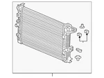Genuine Gm Radiator 87830396 New. Price: $252.20.