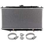 Radiator With Universal Oil Hose Clamps Kit CU886 For 1988-1991 Honda Civic Crx New. Price: $55.59.