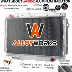 Row Aluminum Radiator For 1993-1997 96 Toyota Land Cruiser Lexus LX450 4.5L I6 New. Price: $259.00.