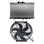 Brand New Cooling Fan & Radiator Kit For Toyota Corolla 1.8L 1998-1999. Price: $79.00.