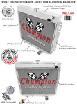 67 68 69 Ford Mustang Champion Row All Aluminum Radiator CC340 New. Price: $302.05.