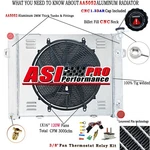 Asi Row Radiator Shroud 16"FAN For Jeep Grand Cherokee Limited 5.2L 1993-1997 New. Price: $259.00.
