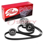 Gates Complete Serpentine Belt Drive Component Kit For 1993-1995 Chevrolet Vn New. Price: $137.04.