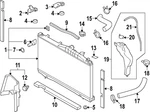 Genuine Subaru Radiator Assembly 45111SL000 New. Price: $266.45.