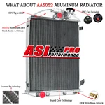 4 Row Aluminum Radiator 1930 1931 Ford Model V8 Conversion Asi New. Price: $259.00.
