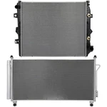 Aluminum Radiator & Ac Condenser Cooling Kit For Chevrolet Silverado 2500 Hd 16 New. Price: $272.80.