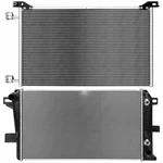 Radiator & Ac Condenser Cooling Kit For 2001-05 Chevrolet Silverado 2500 Hd 6.6L New. Price: $165.21.