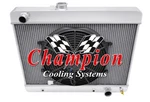 Al Champion 2 Row Radiator W/ 14" Fan For 1965 - 1967 Pontiac Gto #EC1680 New. Price: $348.22.