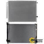 Radiator & Ac Condenser Cooling Kit For 07-10 Toyota Sienna 3.5 V6 3456CC 5-DOOR New. Price: $120.68.