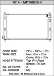 Csf Cooling - Racing & High Performance Division 7019 Radiator New. Price: $425.00.