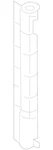 Genuine Kia Side Air Baffle 29134-D9100 New. Price: $18.05.
