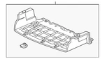 Genuine Honda Radiator Support Splash Shield 74112-S2A-010 New. Price: $112.41.