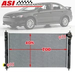 Aluminum Core Radiator For 2008-2012 Mitsubishi Lancer 2014 2.4L New. Price: $79.00.