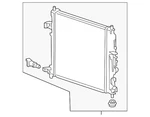 Genuine Gm (s)radiator 86551904 New. Price: $576.62.