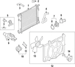 Genuine Nissan Radiator 21410-3AB3B New. Price: $310.24.