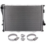 Radiator With Universal Oil Hose Clamps Kit For 99-00 Bmw 528I 01-05 525I New. Price: $65.99.