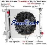 Aluminum Radiator+shroud Fan Fit Dodge Ram 1500 2500 3500 5.7L 2004-2009,2005 New. Price: $179.00.