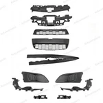 11PC For Sonic 2012-2016 Upper Lower Chrome Grille Mesh Radiator Support Cover New. Price: $85.99.