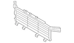 Genuine Porsche Radiator Shutter Assembly 9Y0-805-519-G-OK1 New. Price: $617.01.