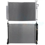 Aluminum Radiator & Condenser Cooling Kit For Chevrolet Captiva Sport Saturn Vue New. Price: $158.51.