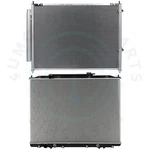 Radiator & Ac Condenser Cooling Kit For 2006-2008 Honda Ridgeline Rts 3.5L New. Price: $164.42.