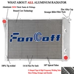 3-ROW Radiator For 1973-1974 Chevy Nova/ Buick Apollo/ Pontiac Ventura 4.1L 23" New. Price: $139.00.