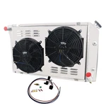 Aluminum 3 Row Radiator+shroud Fan Fit 1977-1982 Chevy Corvette 5.0L/5.7L New. Price: $181.99.