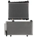 Aluminum Radiator & Ac Condenser Cooling Kit For 2005-2006 Scion Xa 1.5L 1497CC New. Price: $104.02.