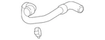 Genuine Audi Radiator Coolant Hose 4G0-122-058-D New. Price: $73.96.