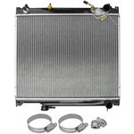 Radiator For Chevrolet Tracker 1999-2004 With Universal Oil Hose Clamps Kit New. Price: $53.88.