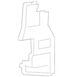 Genuine Lexus Radiator Seal 53292-50050 New. Price: $95.39.