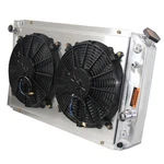 3ROW Radiator+fan Shroud Fit Chevrolet 1984-1990 Corvette ZR-1 5.7L V8 Spawon New. Price: $179.00.