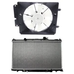 Cooling Fan & 2443 Radiator Kit For 2002 2003-2006 Honda Cr-v 4-DOOR 2.4L New. Price: $104.37.