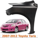 Front Fender Left Driver Side Primed For 2007-2012 Toyota Yaris Sedan TO1240212 New. Price: $106.17.