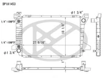 Radiator-auto Trans Koyo A1453 New. Price: $252.99.