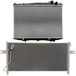 Radiator & Ac Condenser Cooling Kit For 1998 1999 2000 2001 2002 Nissan Frontier New. Price: $115.33.