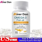 Omega Fish Oil Capsules 3X Strength 3600MG Epa&dha,highest Potency 120PILLS New. Price: $11.32.