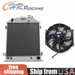 Ford 1932 Hot Rod W/chevy 350 V8 Engine Row Aluminum Radiator + Fan New. Price: $175.00.