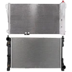 Radiator & Ac Condenser Cooling Kit For 2002-2005 Mercedes-benz C230 New. Price: $123.88.