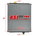 Asi Radiator Fit 2008-2013 2009 Kenworth W900 Peterbilt 365 367 379 385 387 388 New. Price: $759.00.