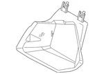 Genuine Audi Radiator Support Air Duct 8V0-121-673-A New. Price: $53.24.