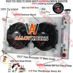 Row Radiator+shroud Fan For 88-97 Chevy/gmc C/k C1500 C2500 C3500 5.0L 5.7L New. Price: $259.00.