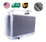 3ROW Aluminum Radiator Fit 46-64 Jeep WILLYS/50-58 CJ3 CJ5 CJ6/59-62 TRUCKCU4964 New. Price: $129.00.