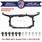 New Radiator Support Assembly 60400SNEA01ZZ For 2006-2011 Honda Civic. Price: $63.26.